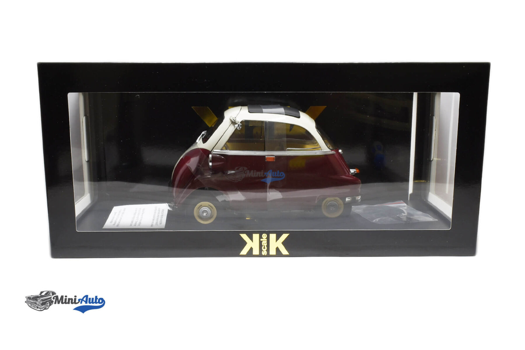 BMW 250 Isetta - 1959 - Dark Red/Beige - Image 5