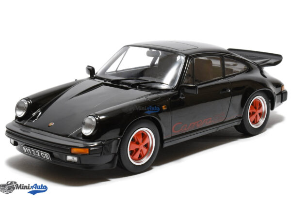 Porsche 911 Carrera 3.2 Clubsport - 1989 - Black/Red