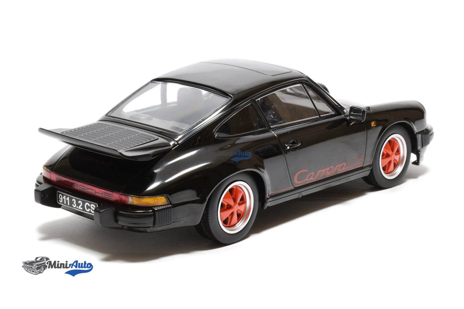 Porsche 911 Carrera 3.2 Clubsport - 1989 - Black/Red - Image 2