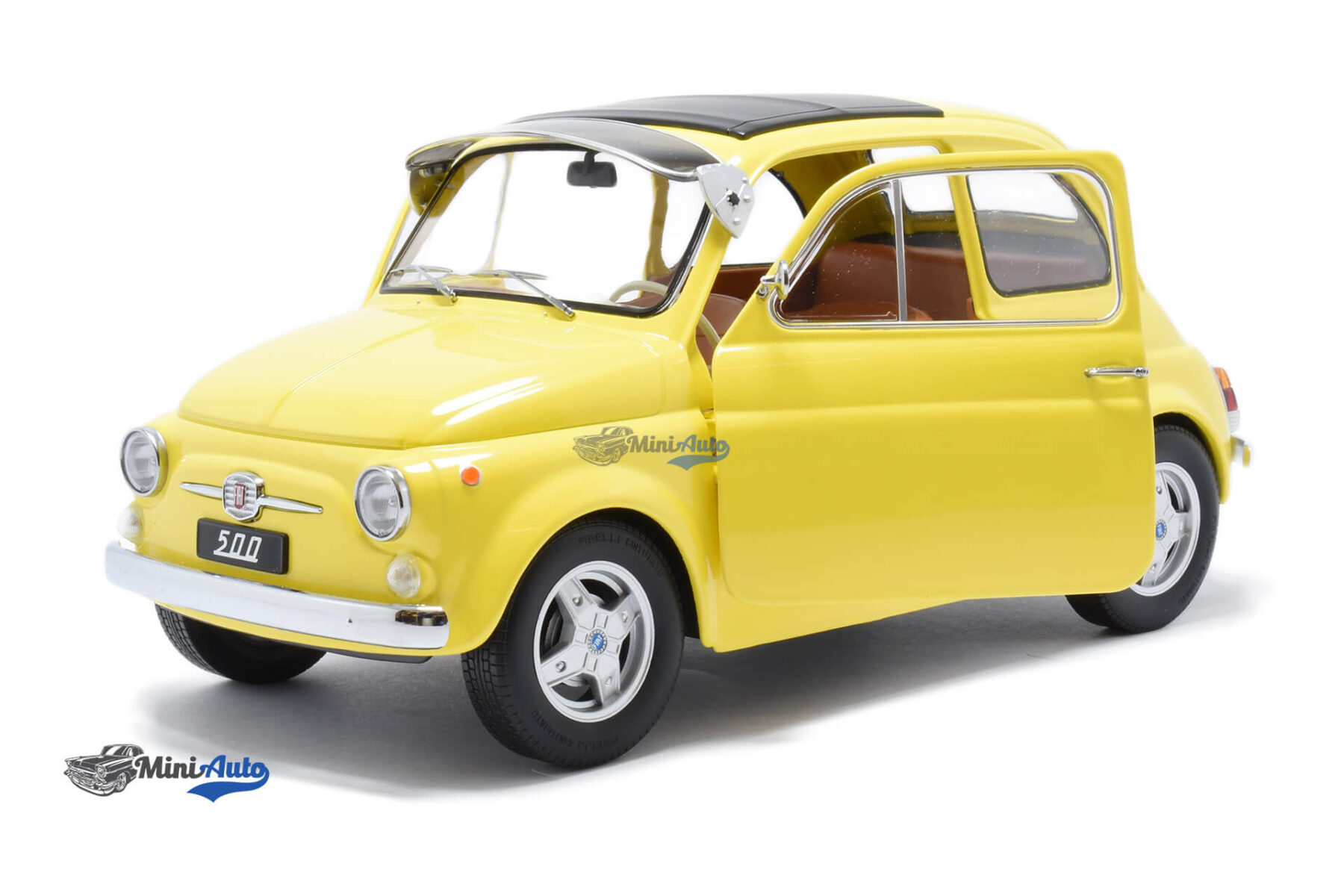 Fiat 500F - 1968 - Yellow - Image 2