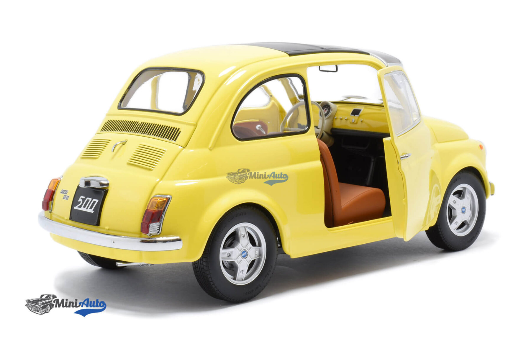 Fiat 500F - 1968 - Yellow - Image 4