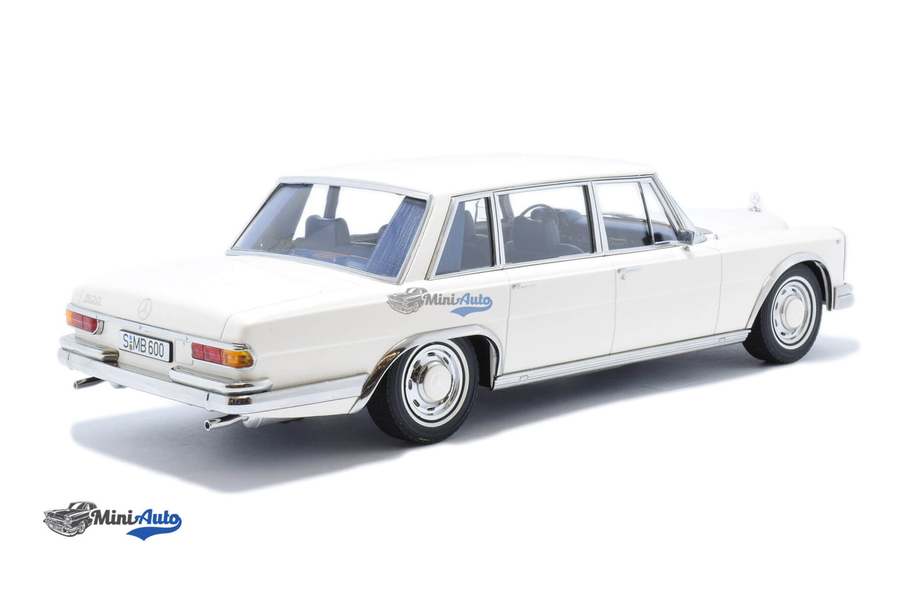 Mercedes Benz S-Class 600 SWB W100 - 1963 - White - Image 2