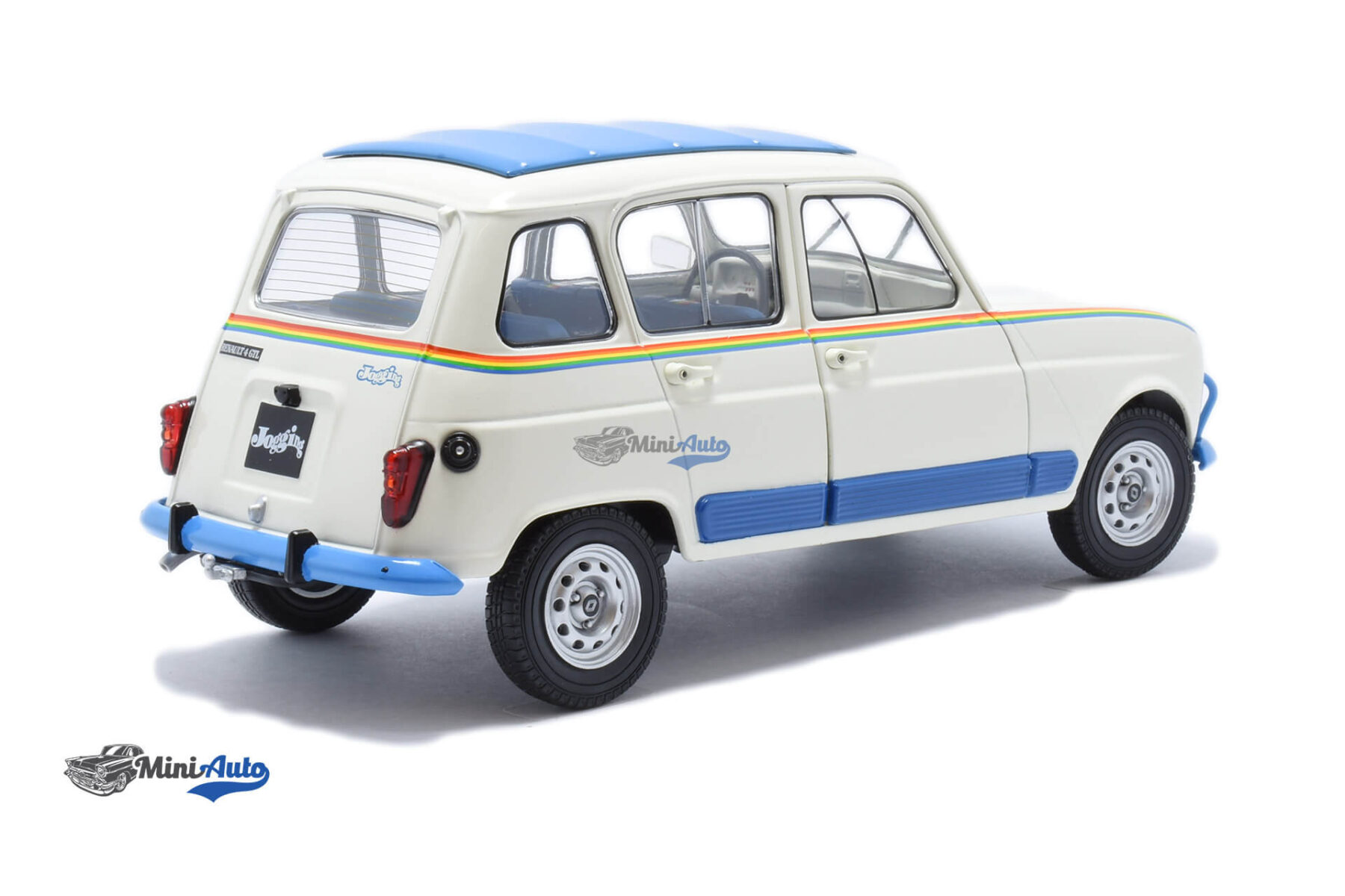 Renault R4L Jogging - 1981 - White/Blue - Image 3