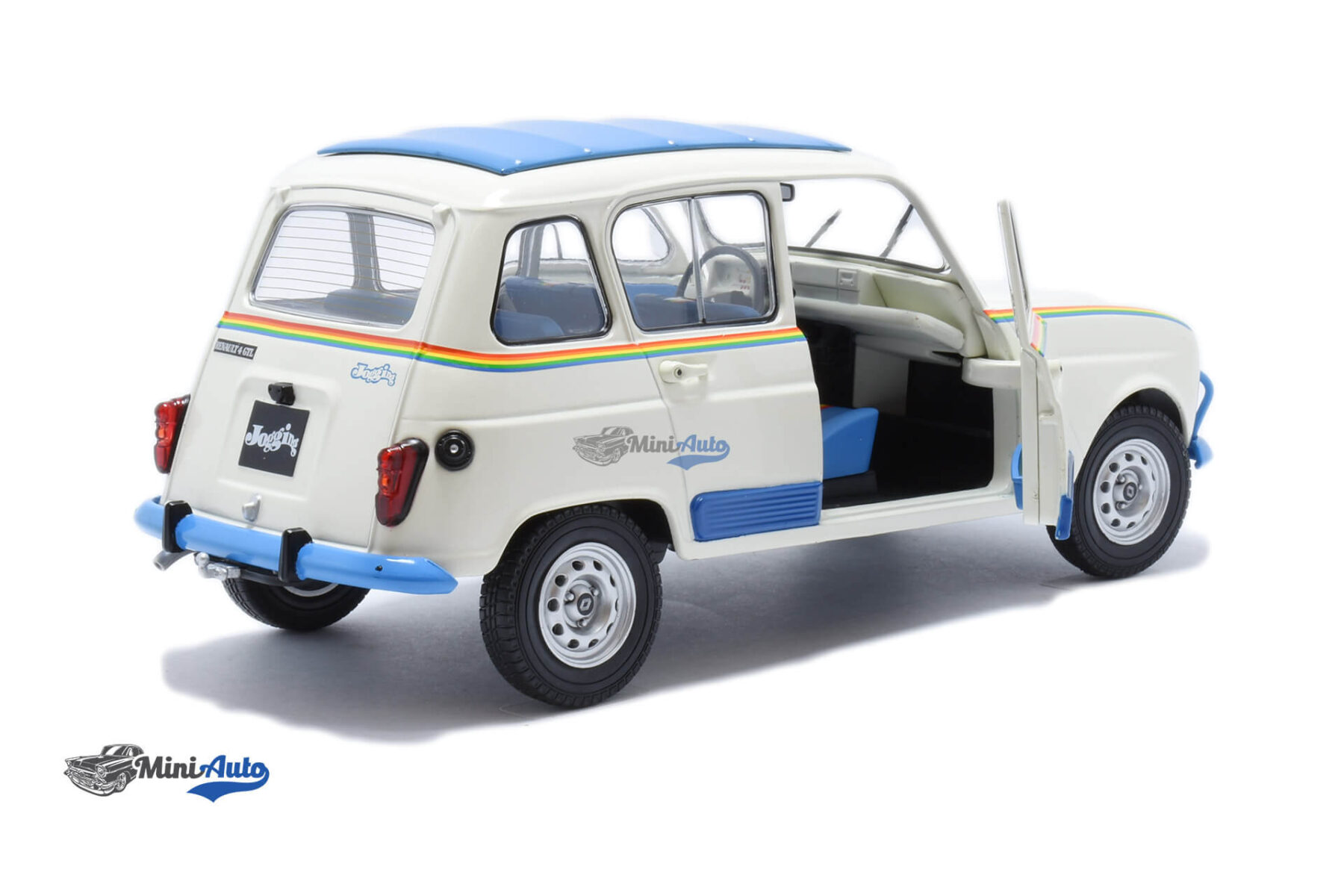 Renault R4L Jogging - 1981 - White/Blue - Image 4