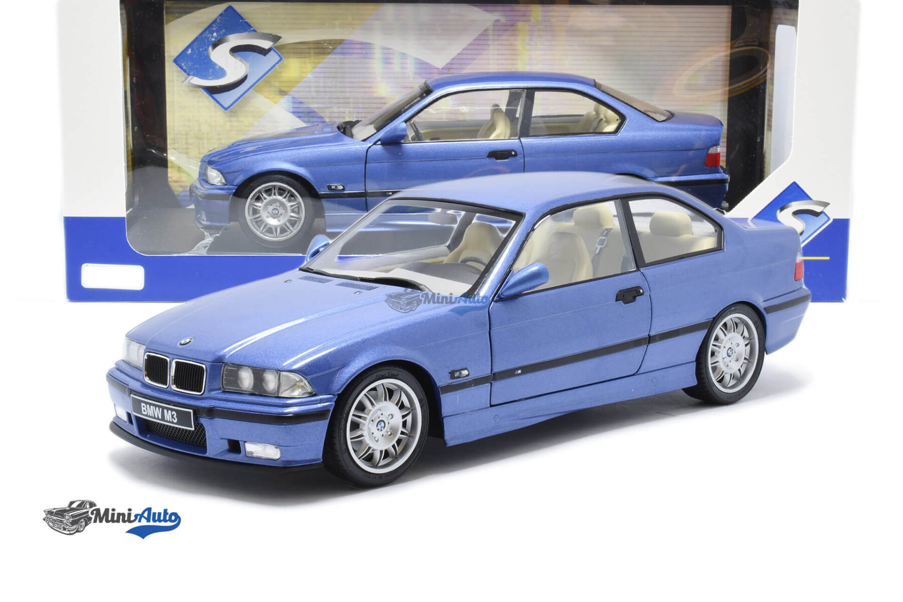 BMW E36 M3 Coupe - 1990 - Estoril Blue - Image 6