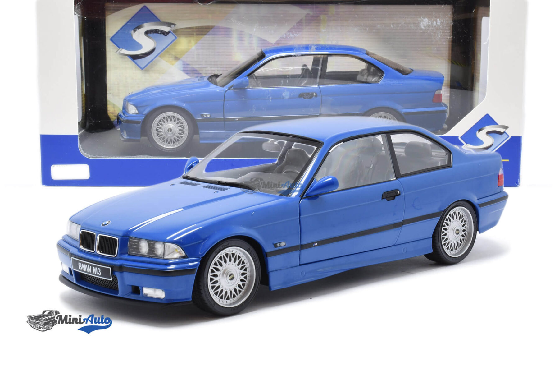 BMW E36 M3 - 1990 - Blue - Image 6