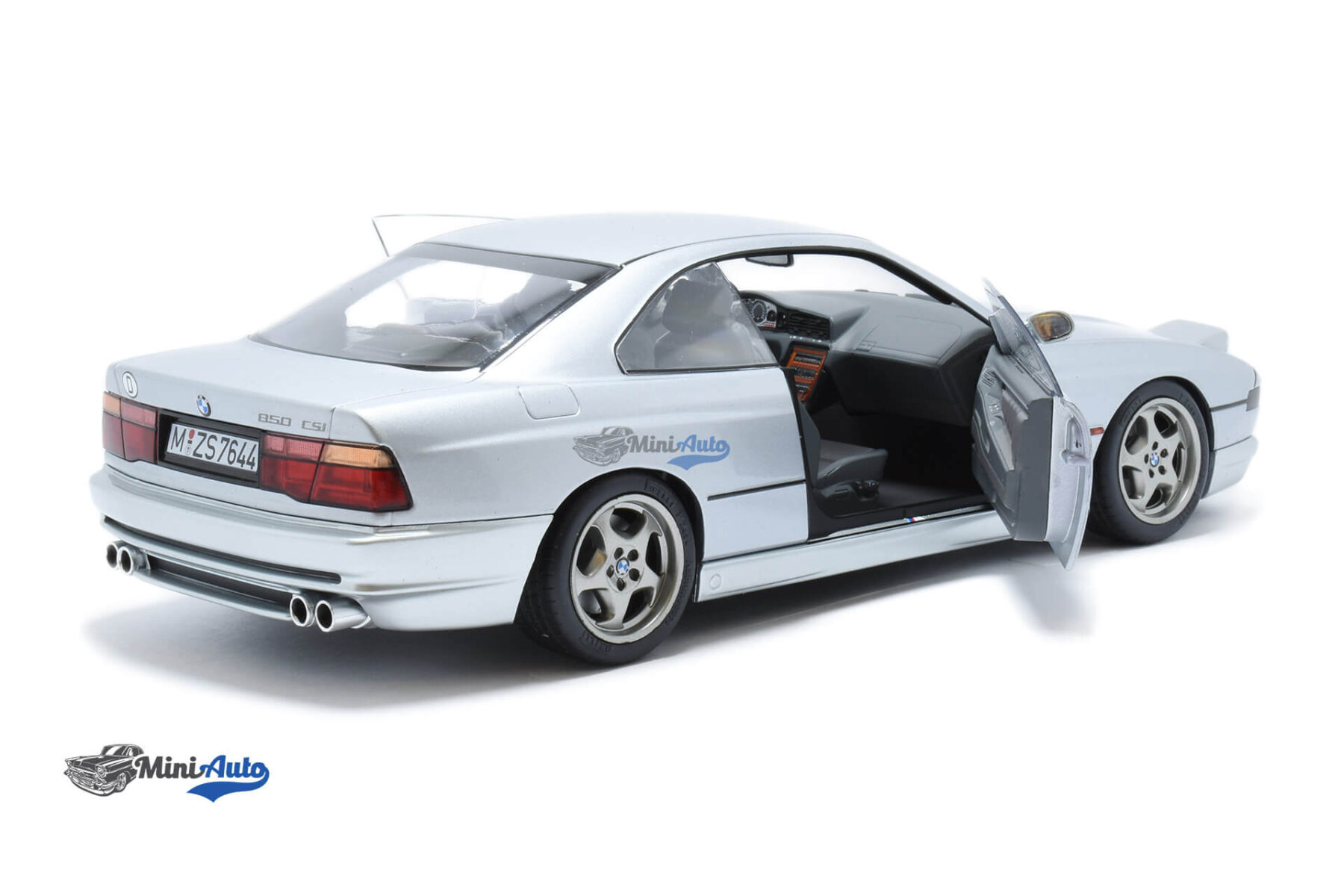 BMW 850 CSi E31 - 1992 - Silver - Image 4