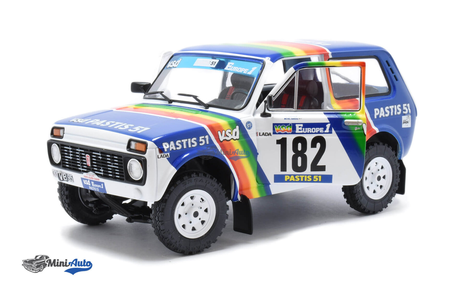 Lada Niva N182 Paris-Dakar J. Pierre - 1984 - White/Blue - Image 2