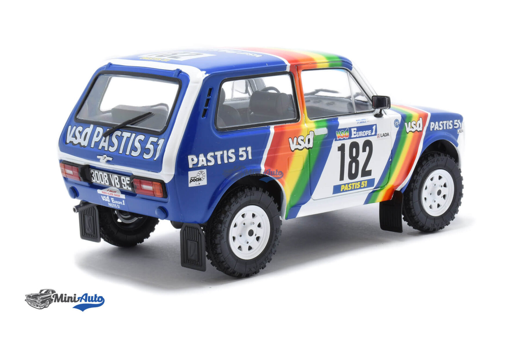 Lada Niva N182 Paris-Dakar J. Pierre - 1984 - White/Blue - Image 3