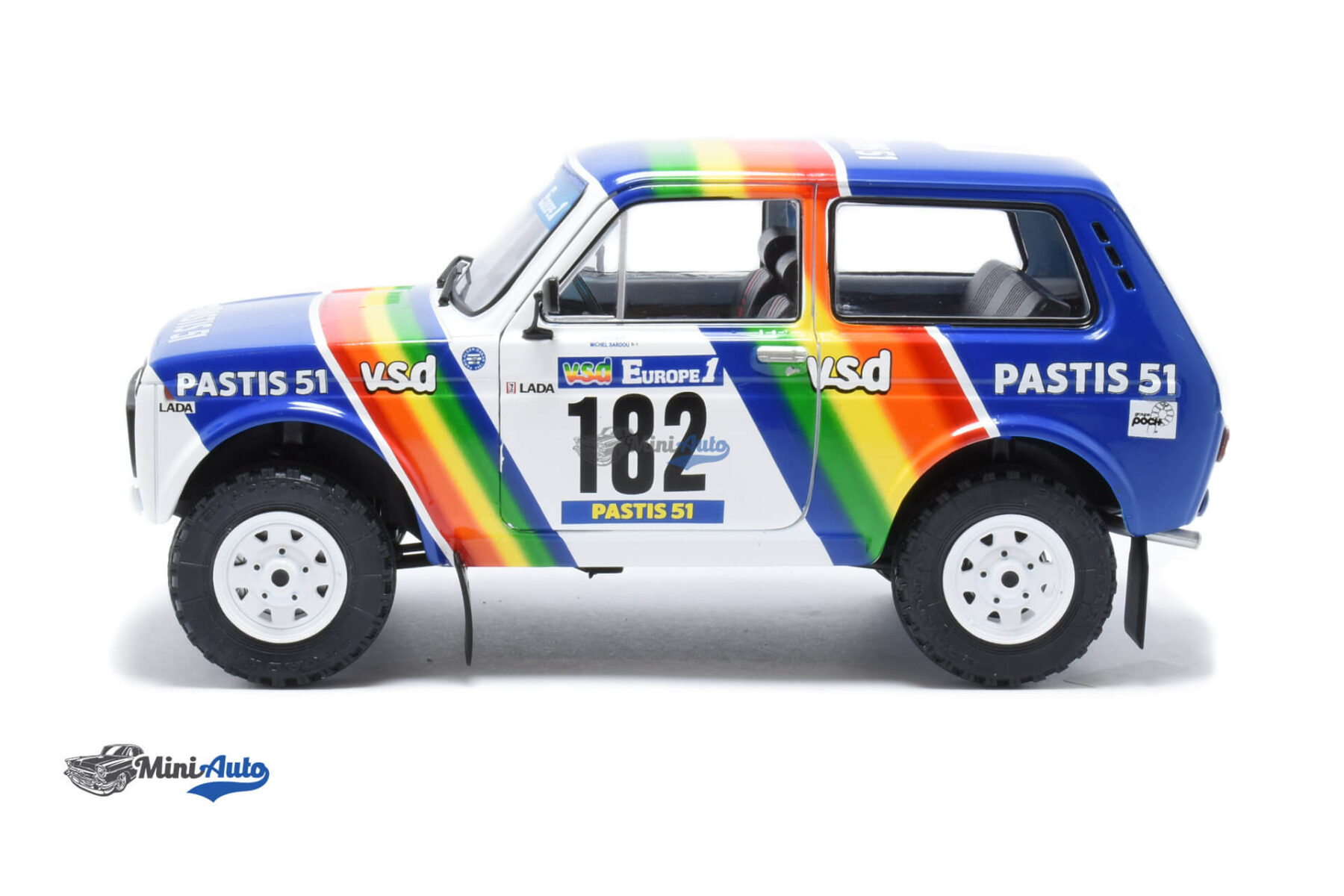 Lada Niva N182 Paris-Dakar J. Pierre - 1984 - White/Blue - Image 5