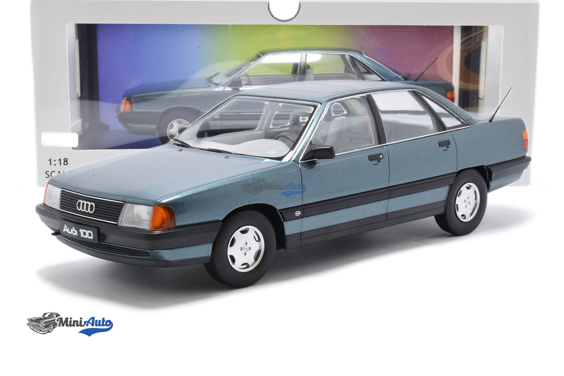 Audi 100 C3 - 1989 - Green - Image 4