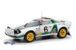 Lancia Stratos Hf Team Alitalia (Night Version) N6 2nd Rally Montecarlo Bjorn Waldegaard, Hans Thorszelius - 1976 - White/Green