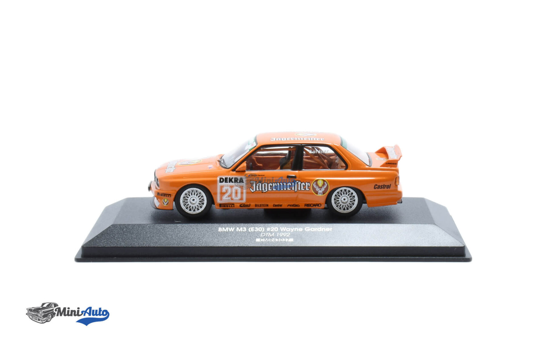 BMW M3 E30 N20 Sport Evolution DTM Wayne Gardner - 1992 - Orange - Image 3