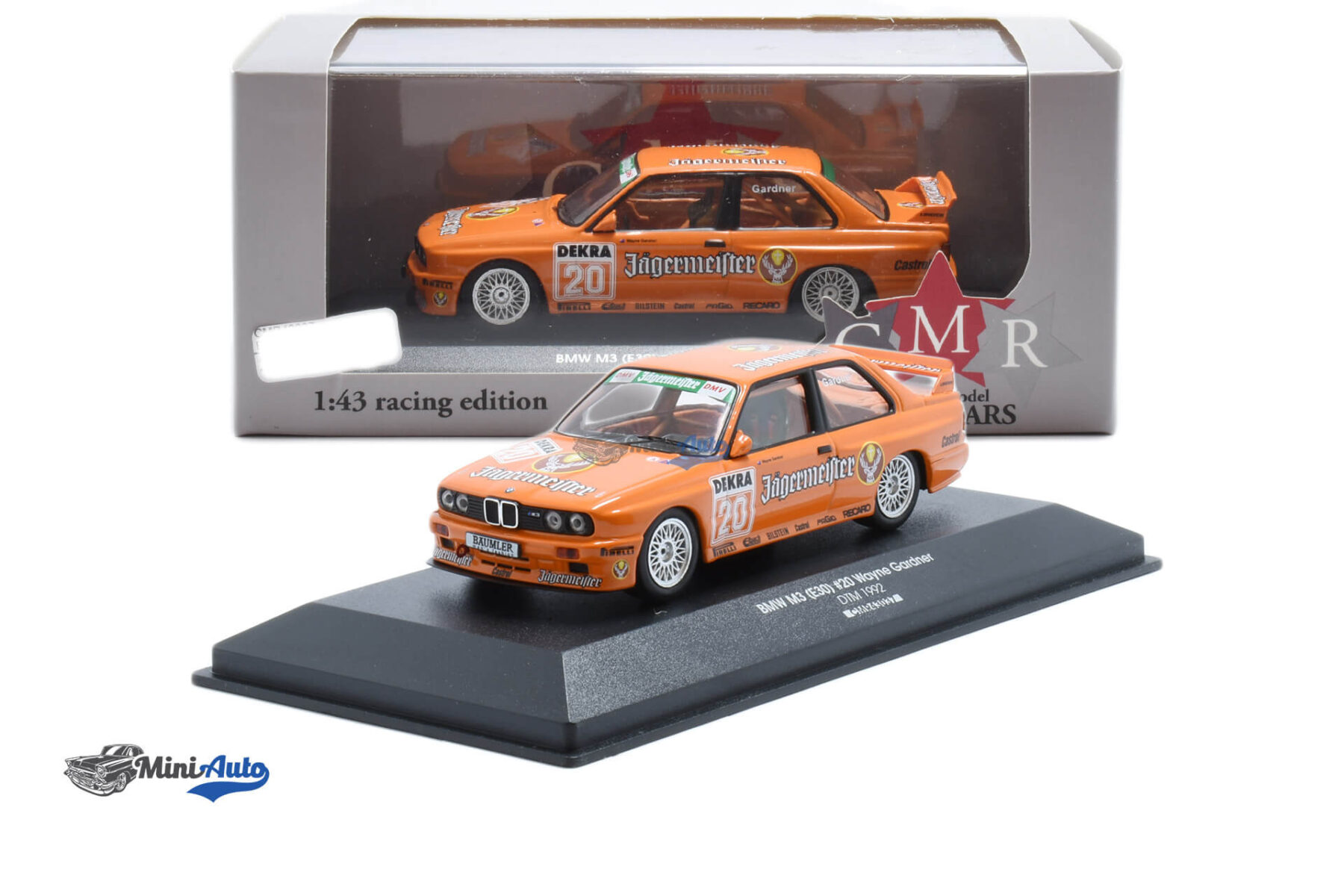 BMW M3 E30 N20 Sport Evolution DTM Wayne Gardner - 1992 - Orange - Image 4