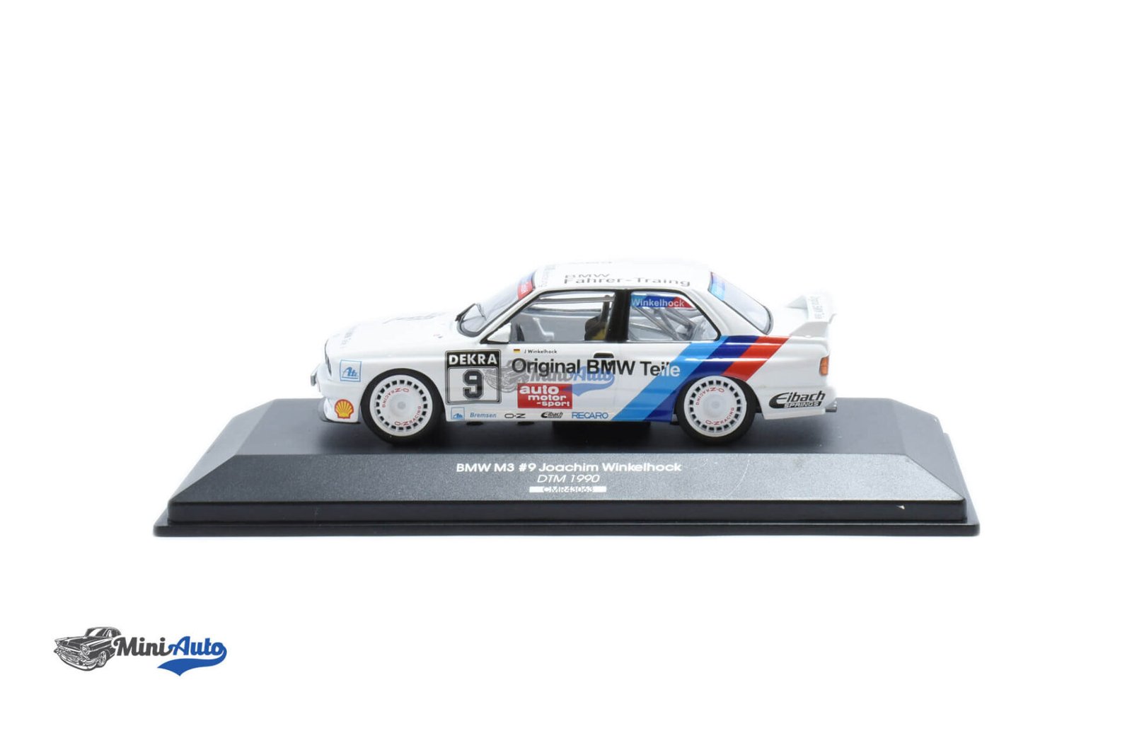 BMW M3 E30 N9 DTM Joachim Winkelhock - 1990 - White - Image 3