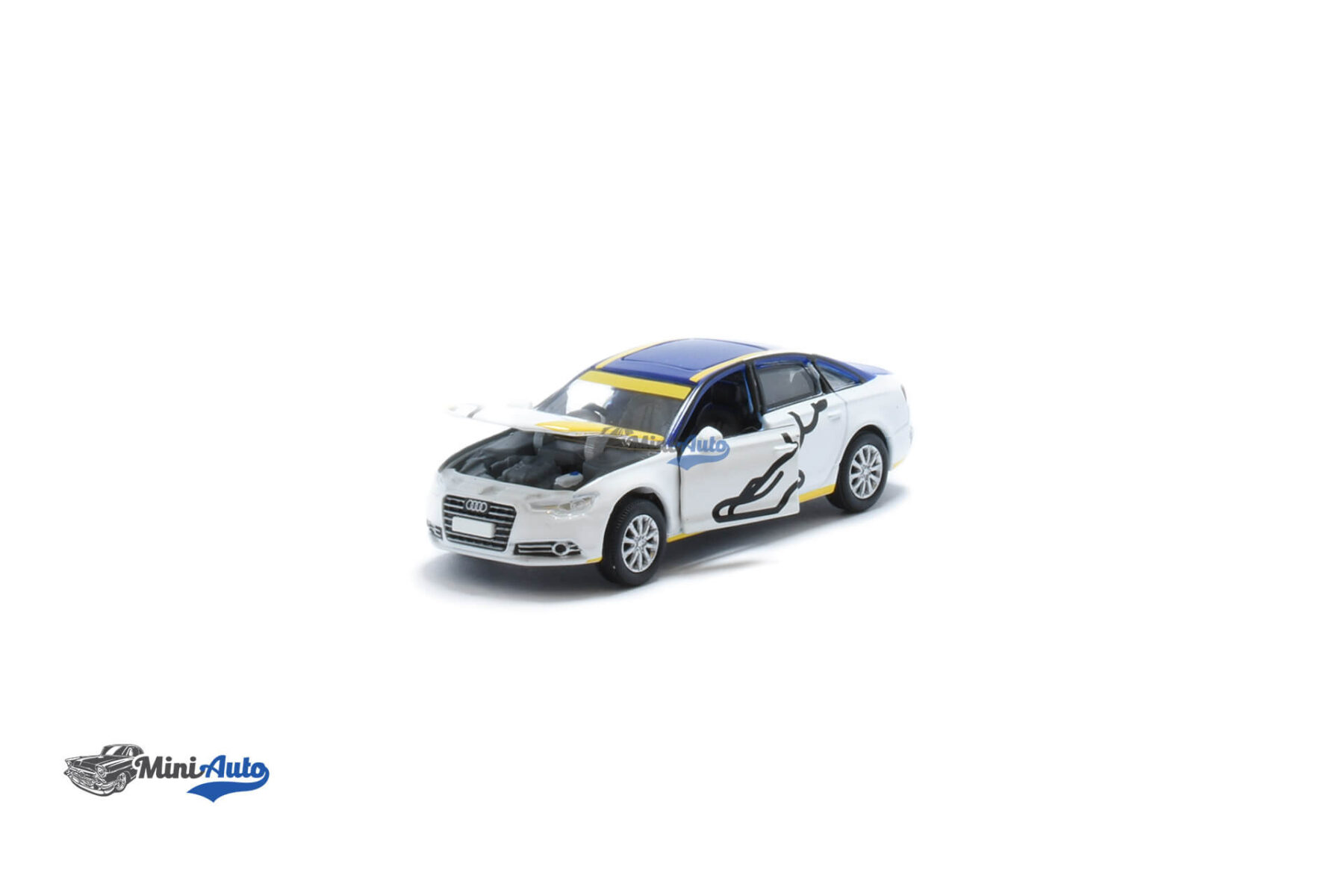 Audi A6 - 2012 - White/Blue - Image 2