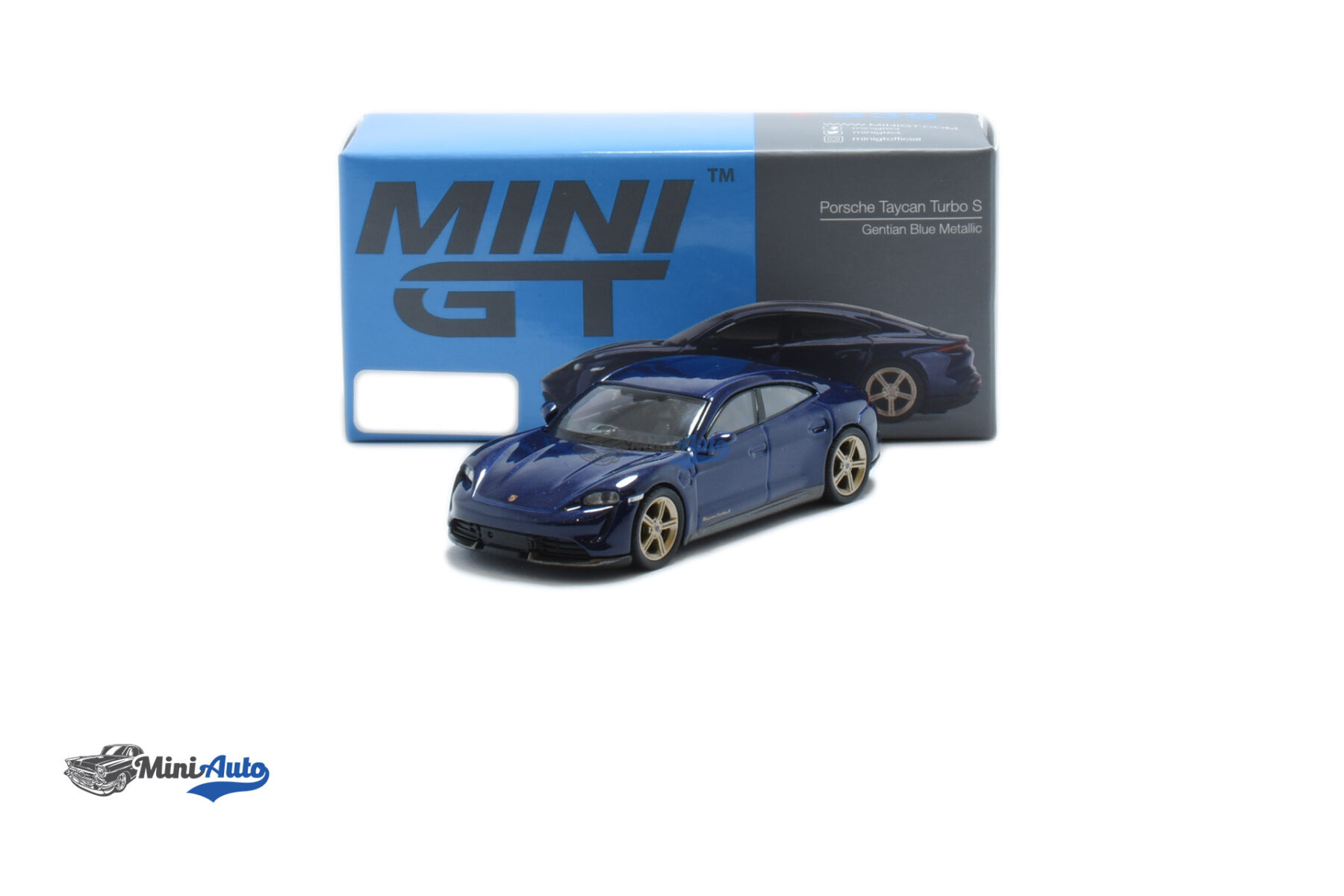 Porsche Taycan Turbo S - 2019 - Blue - Image 4