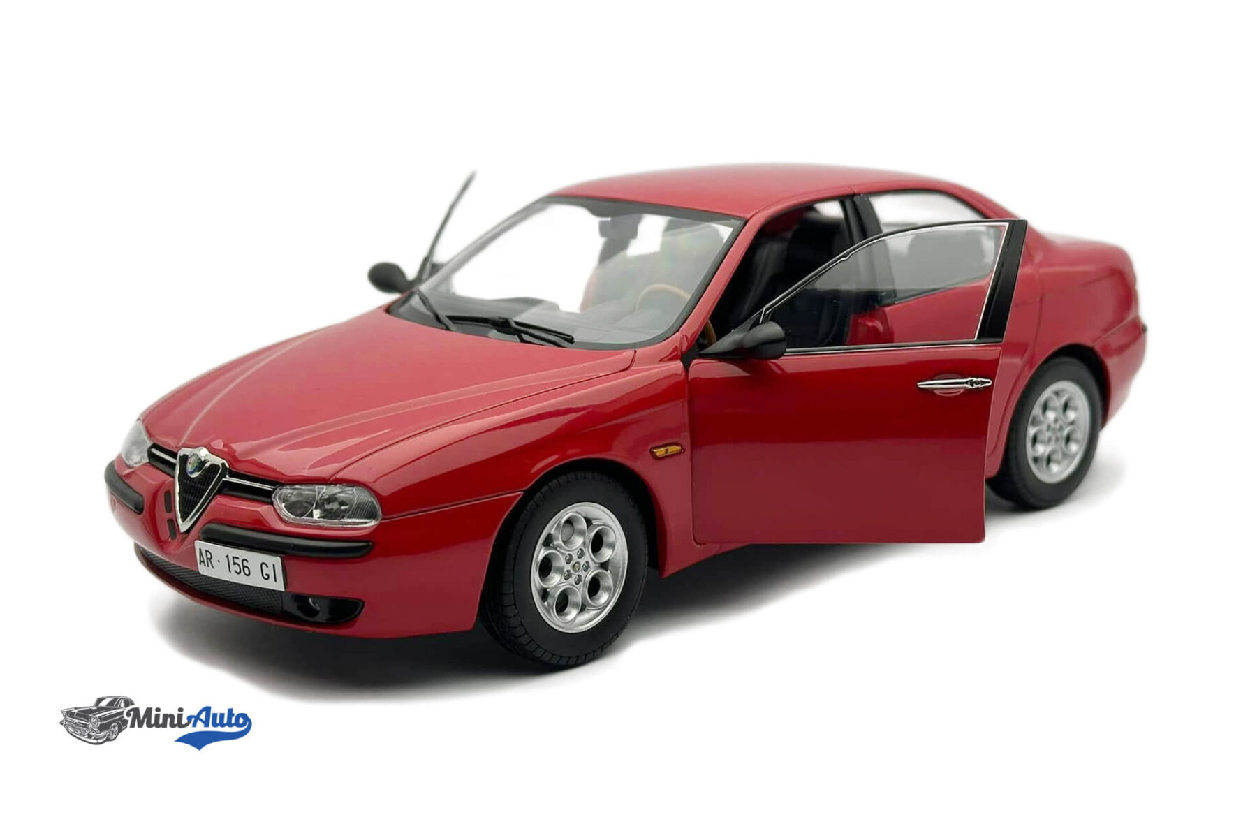 Alfa Romeo 156 2.5 V6 24V - 1997 - Red - Image 2