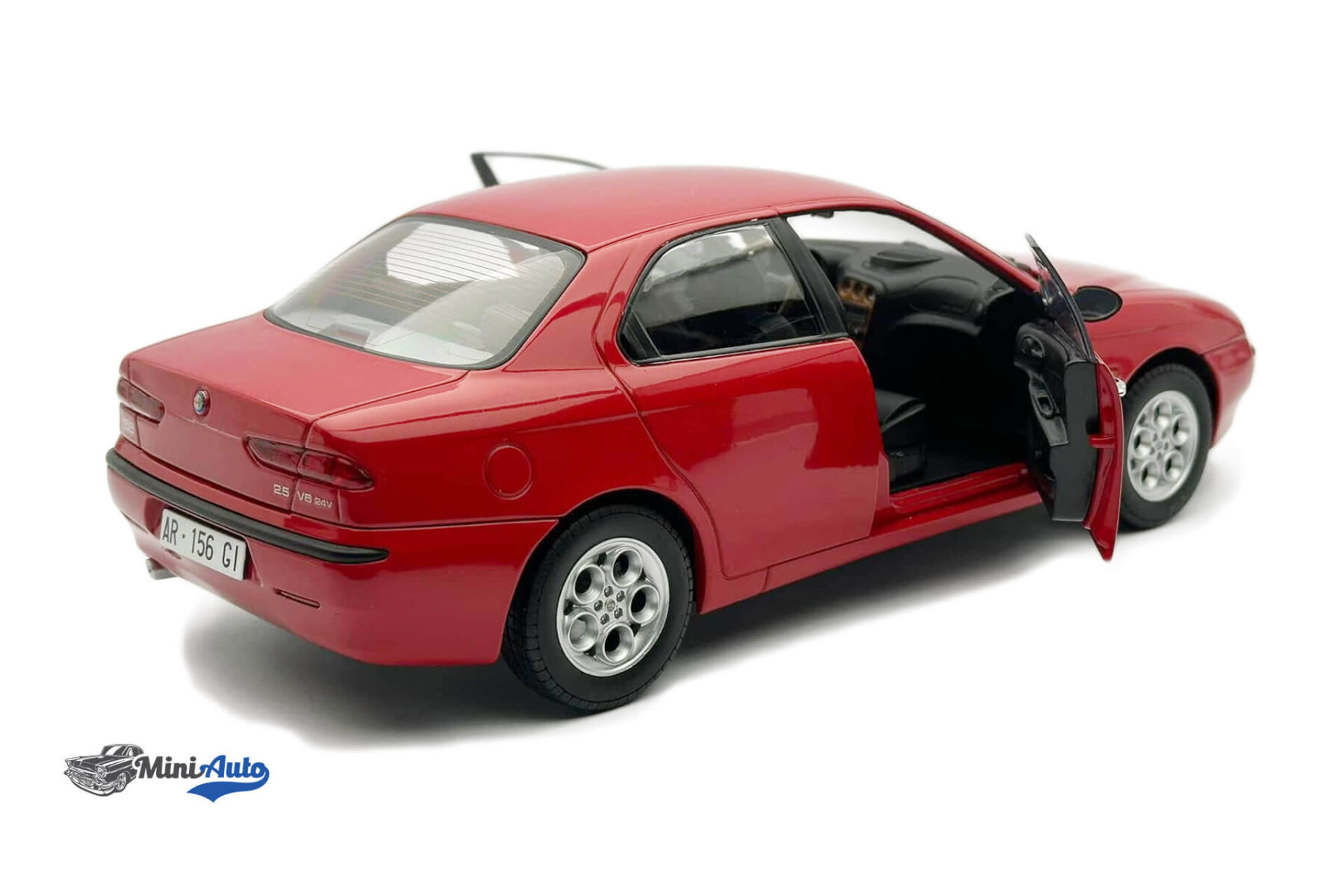 Alfa Romeo 156 2.5 V6 24V - 1997 - Red - Image 4