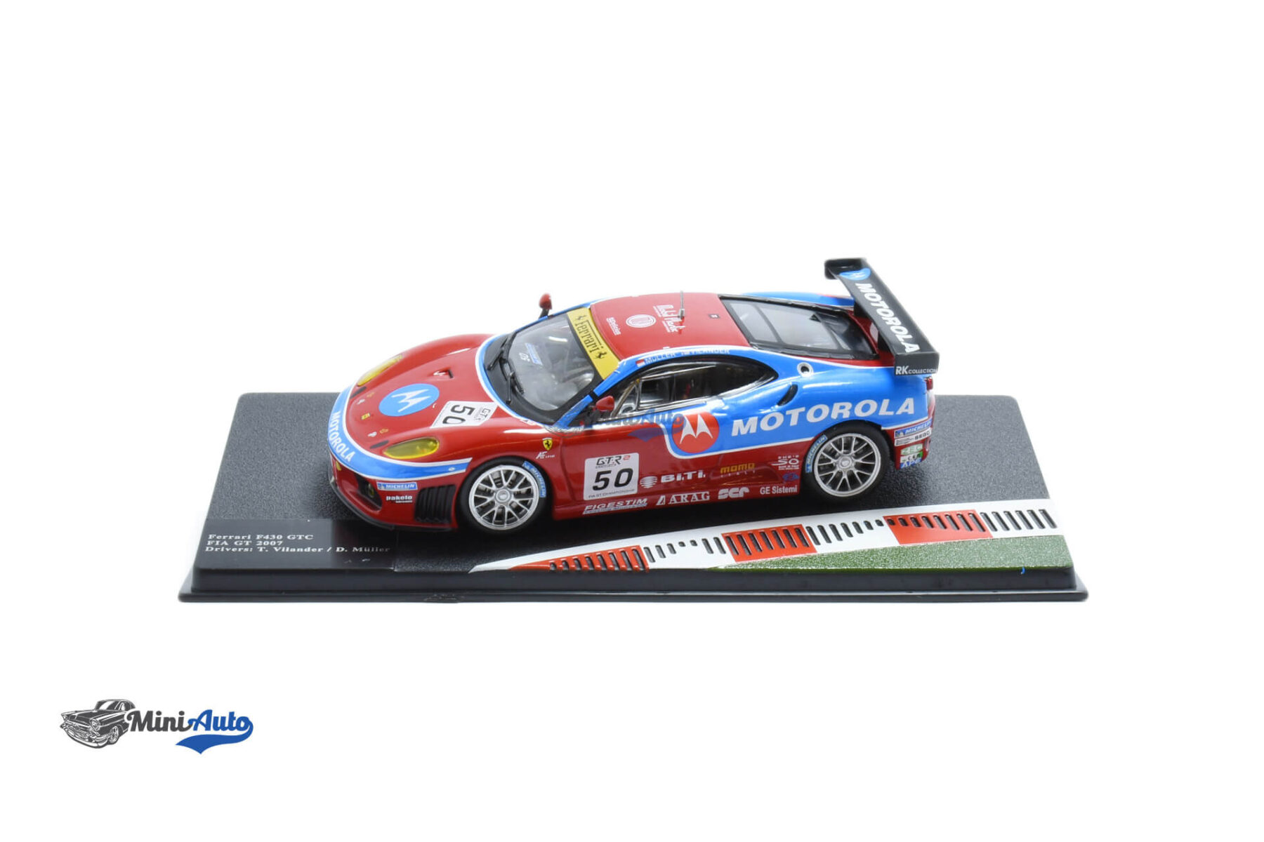 Ferrari F430 GTC N50 Winner FIA GT - Vilander - 2007 - Red - Image 3