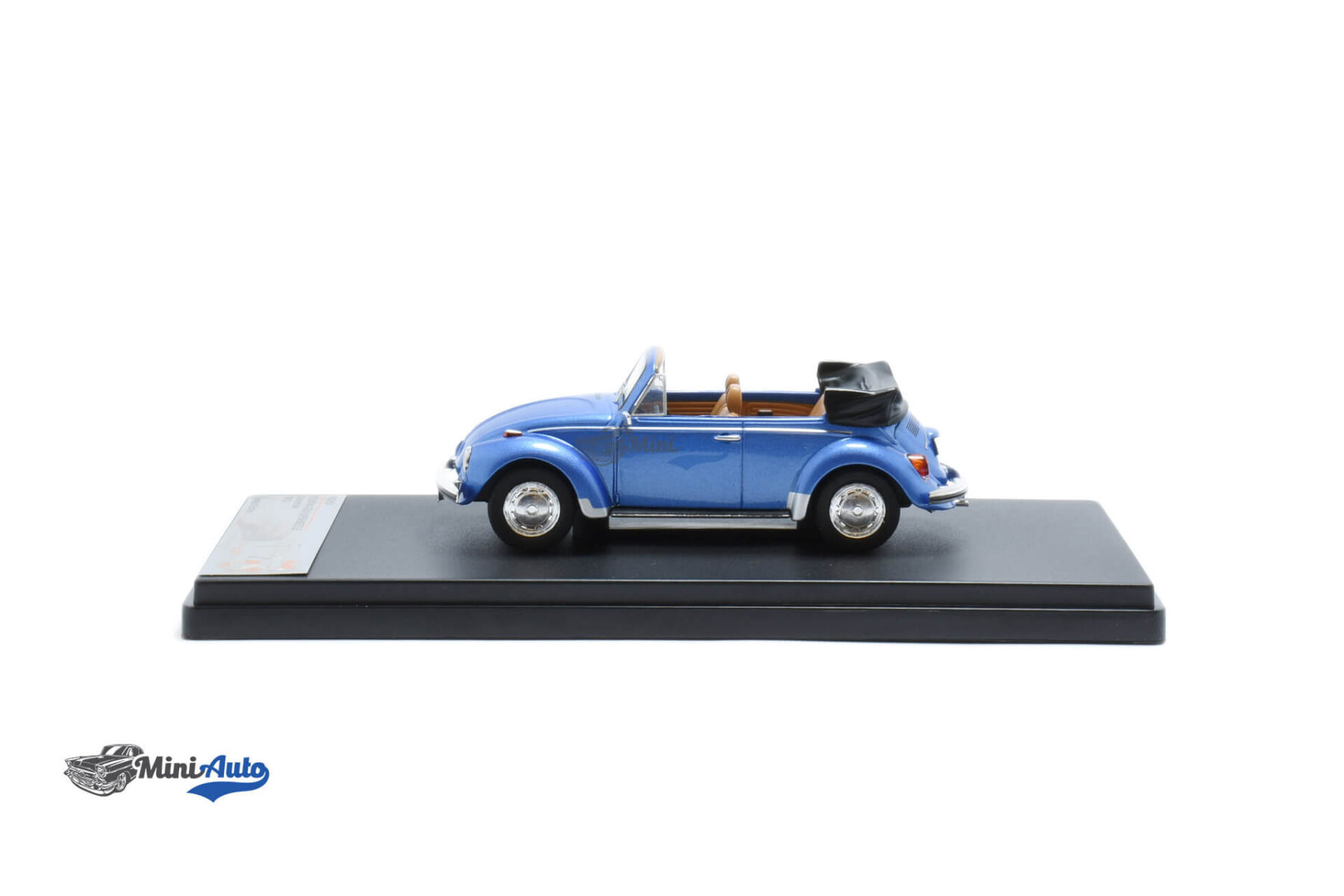 Volkswagen Beetle Cabriolet -1973 - Blue - Image 3