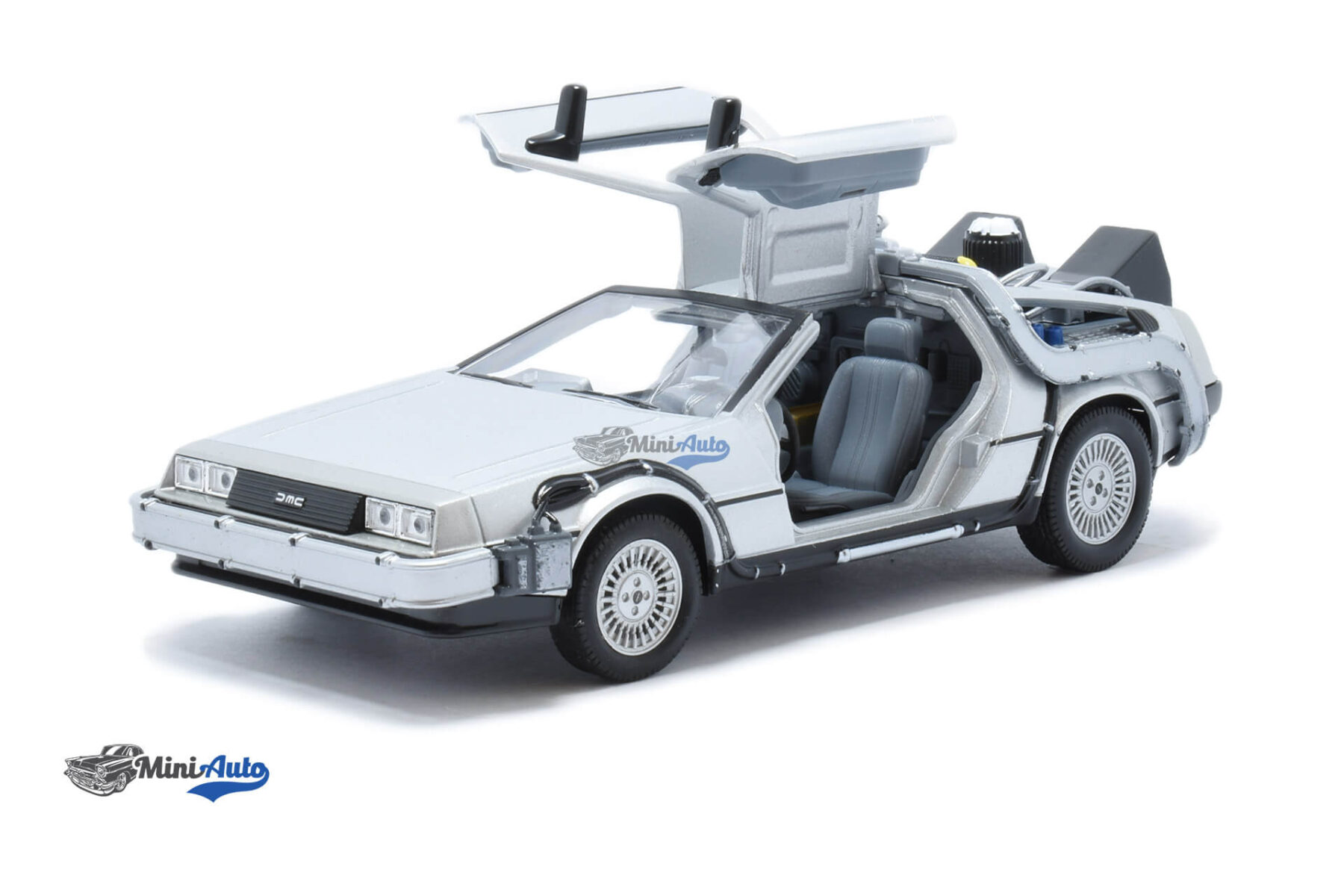 DeLorean Time Machine Back to the future II - Silver - Image 2