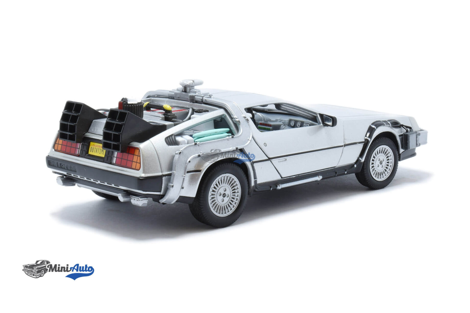 DeLorean Time Machine Back to the future II - Silver - Image 3