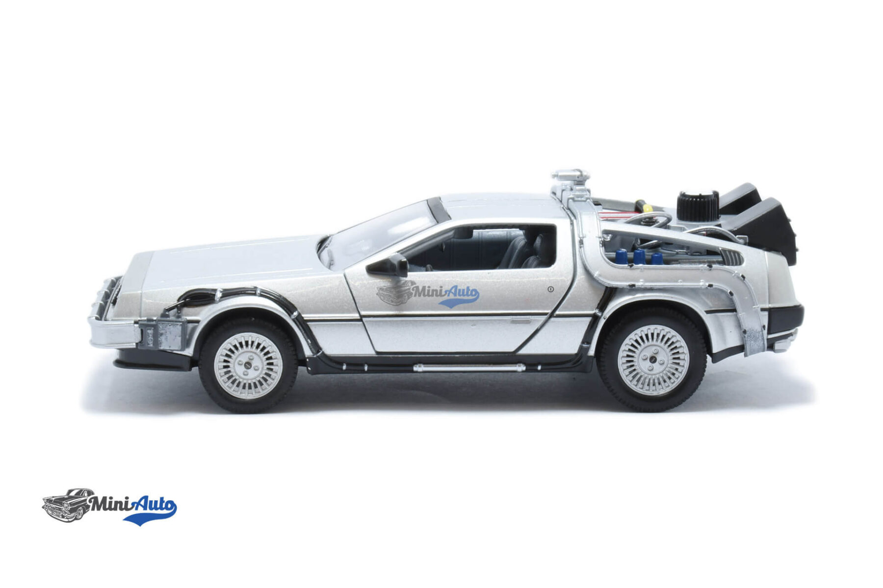 DeLorean Time Machine Back to the future II - Silver - Image 5