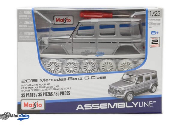 Mercedes-Benz G Class G800 Brabus - 2019 - Silver (1:25)