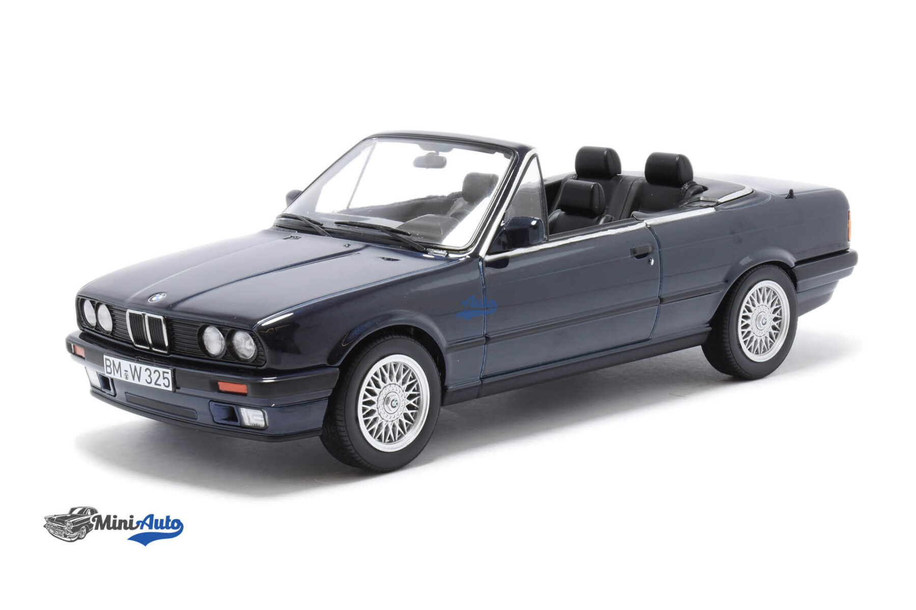 BMW-E30-325i-Cabriolet---1991---Dark-Blue_1 BMW E30 325i Cabriolet - 1991 - Dark Blue - Image 1