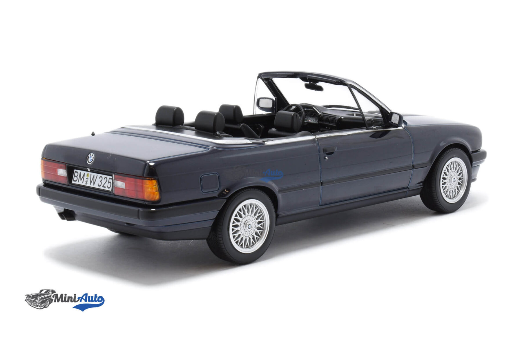 BMW-E30-325i-Cabriolet---1991---Dark-Blue_2 BMW E30 325i Cabriolet - 1991 - Dark Blue - Image 2