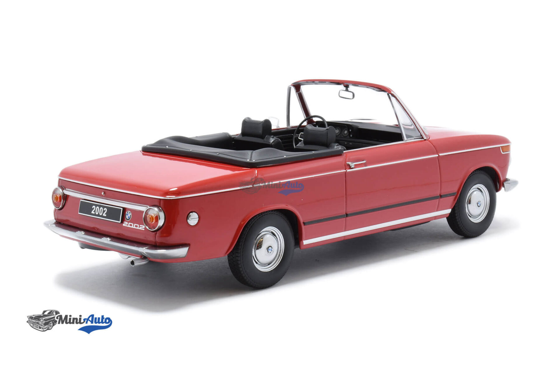 BMW 2002 Cabriolet - 1971 - Red - Image 3