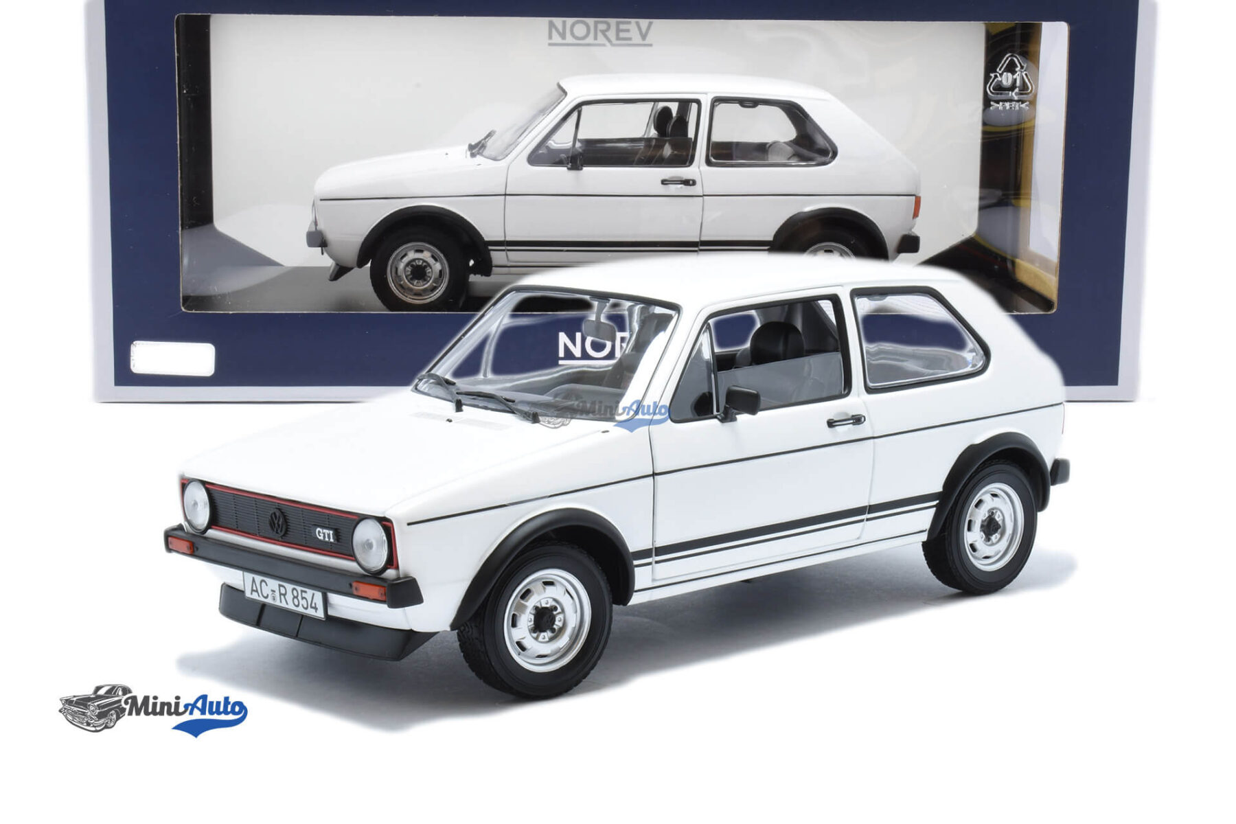 Volkswagen Golf MKI GTi - 1976 - White - Image 6
