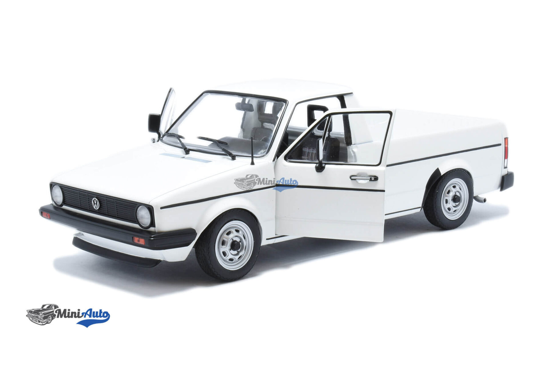 Volkswagen Caddy Pick Up MKI - 1982 - White - Image 2