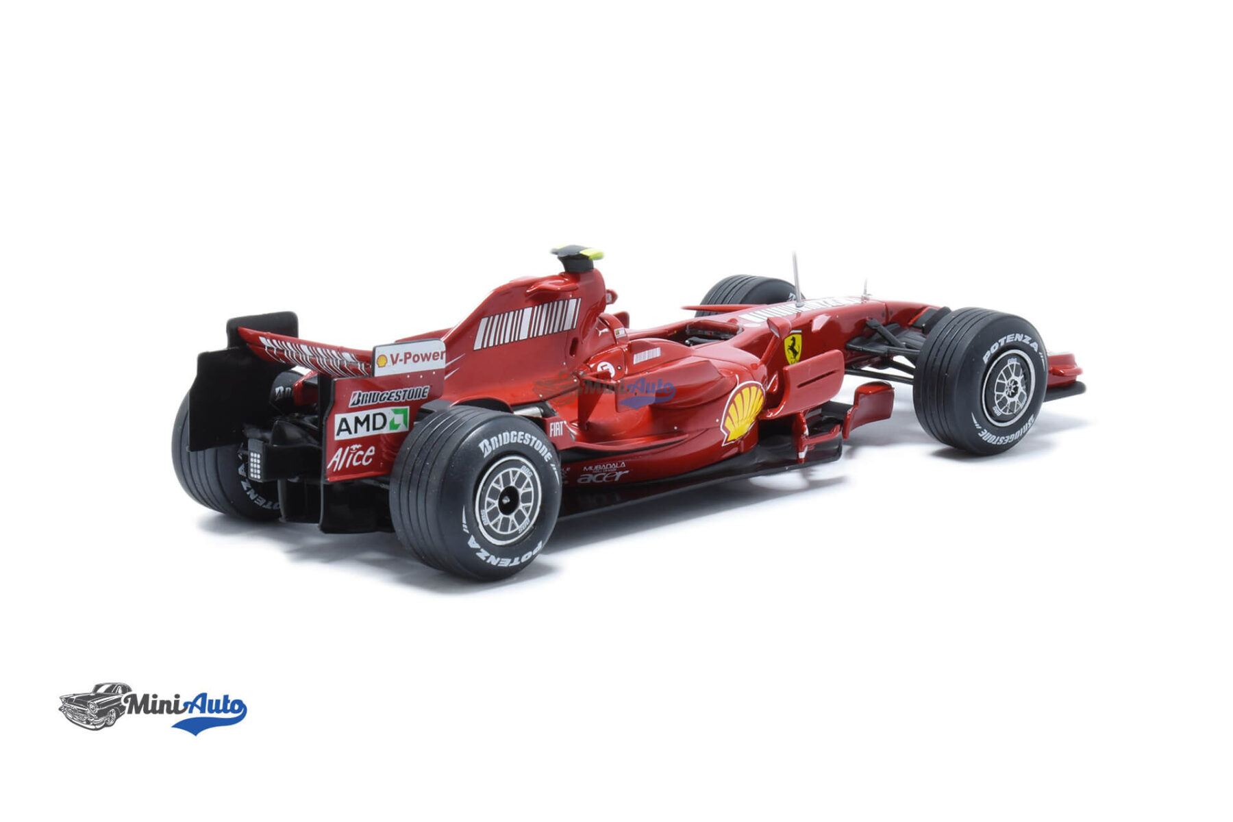 Ferrari F2007 N6 F1 Kimi Raikkonen - 2007 - Red - Image 2