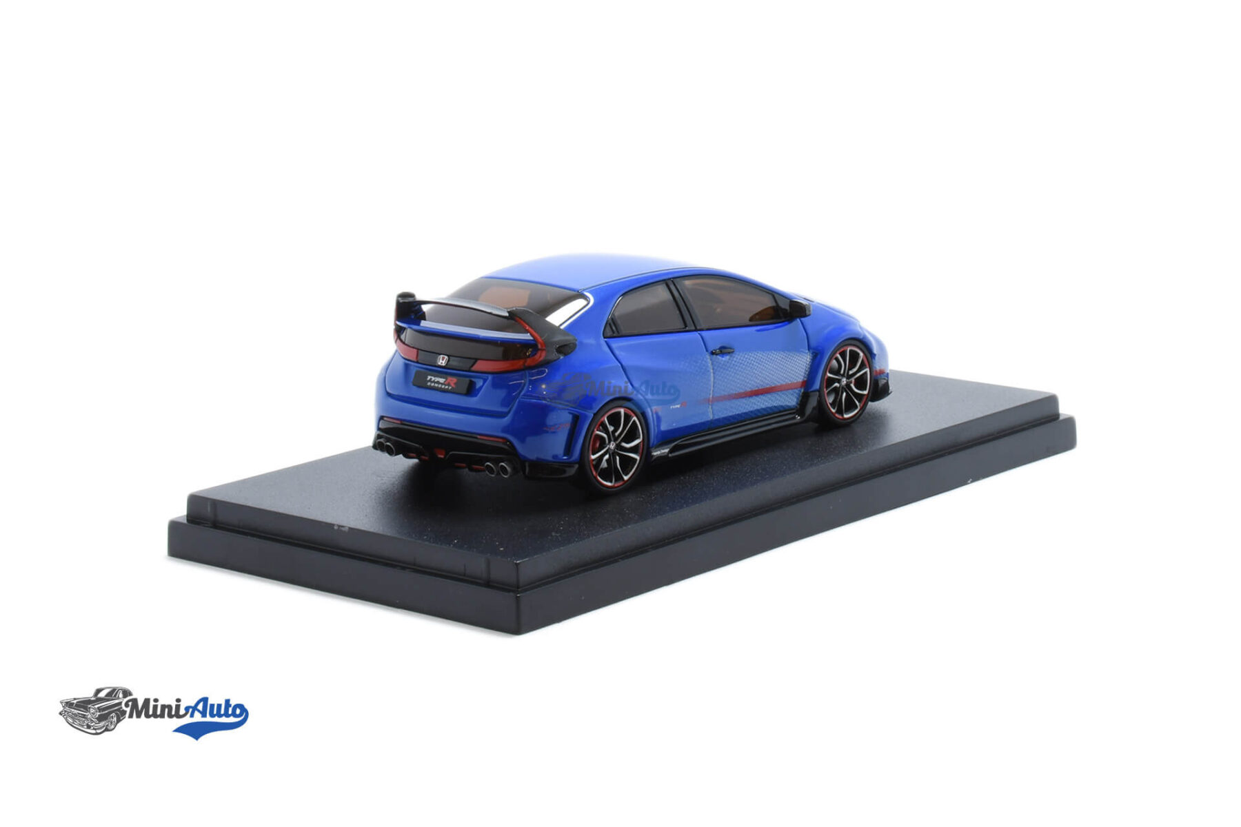 Honda Civic Type R Concept Car - 2014 - Blue - Image 2