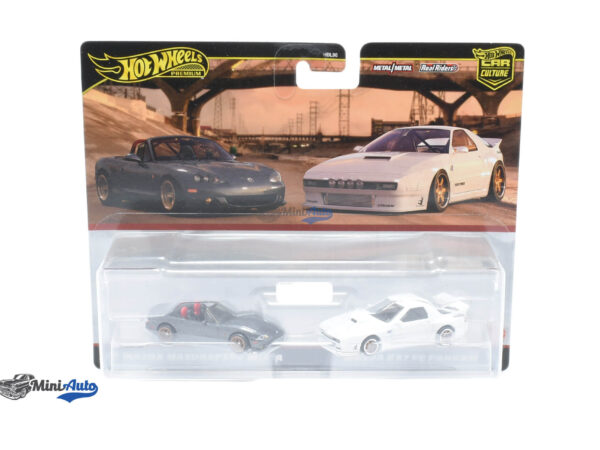 Mazda RX7 & Mazda Miata - 2004 - White/Gery