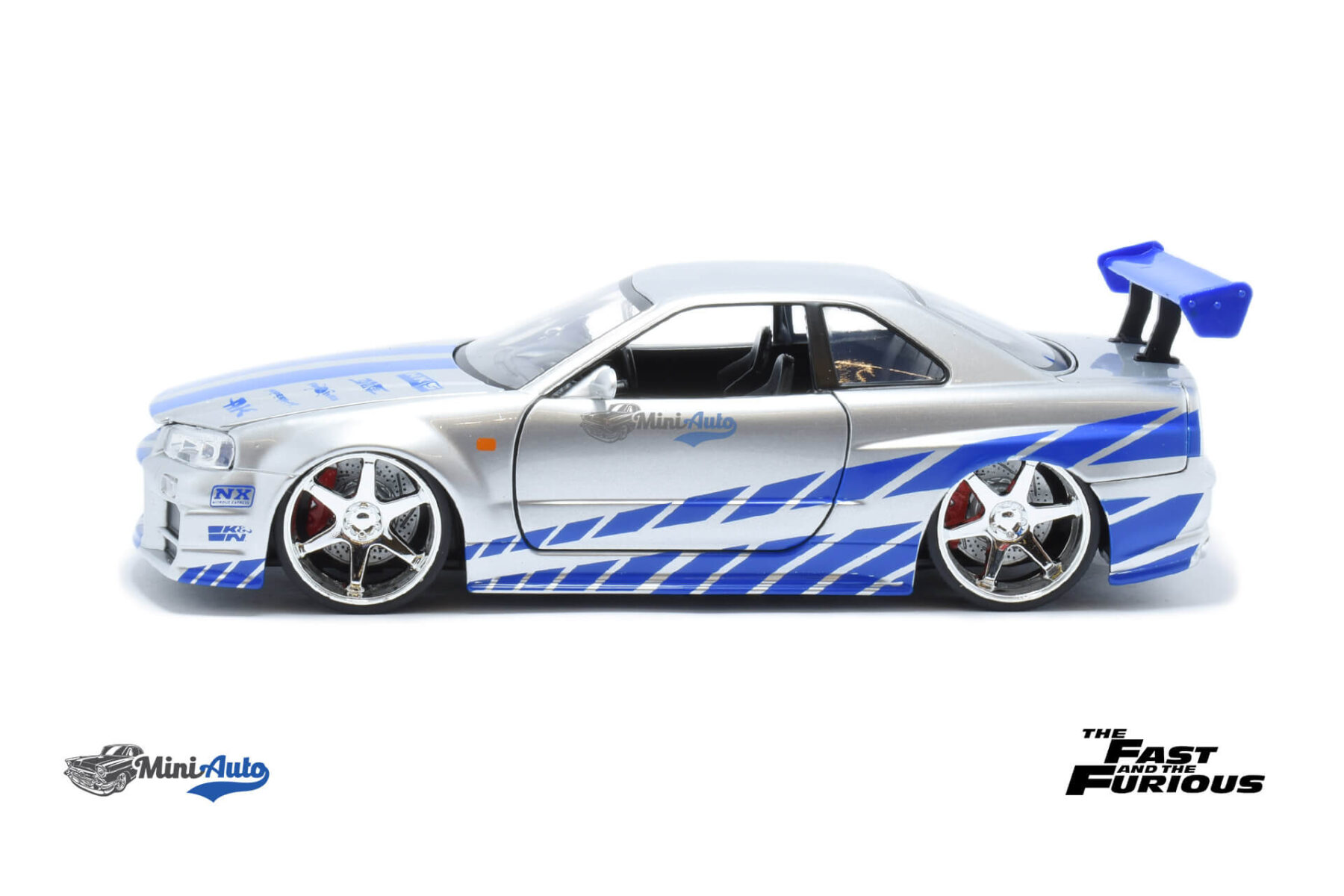 Nissan Skyline GTR R34 *fast and furious* - 2002 - Silver - Image 5