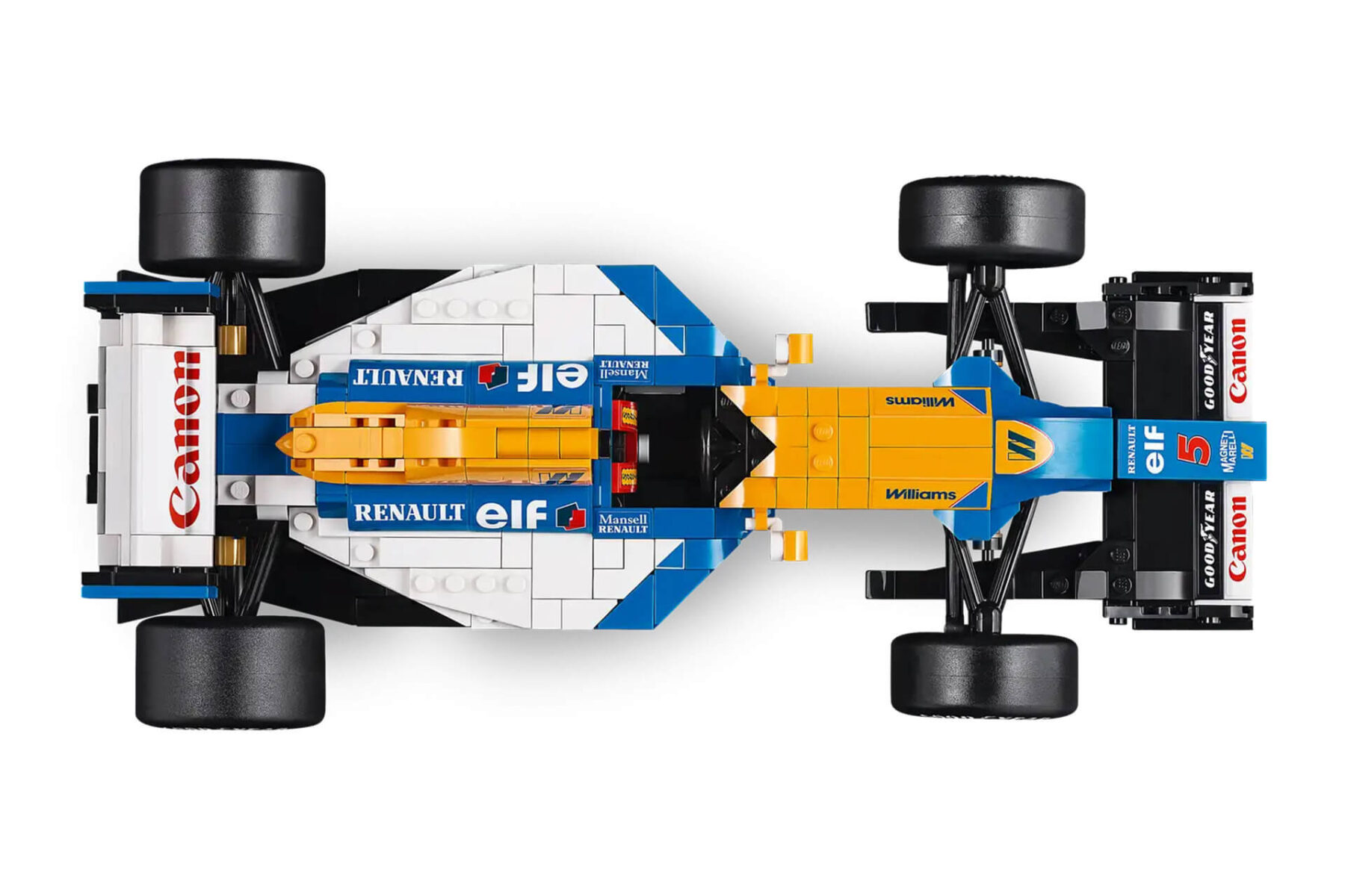 Lego - Williams - Lego Icons - F1 Fw14b Renault N 5 World Champion Season 1992 Nigel Mansell - Image 3