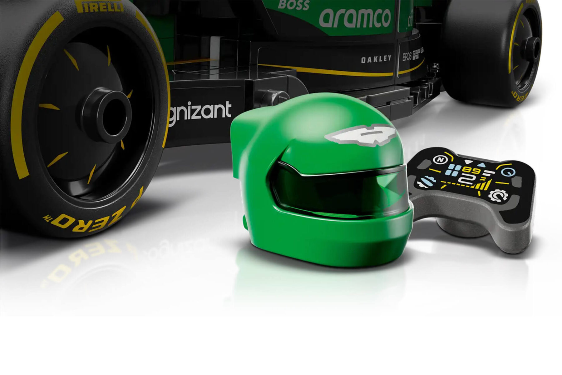 Lego - Aston Martin - Lego Speed Champion - F1 Amr24 Team Aramco Cognizant - Season 2024 - Image 5