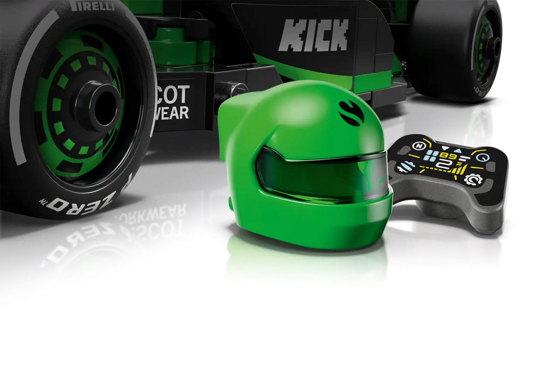 Lego - Sauber - Lego Speed Champion - F1 C44 Team Stake Kick - Season 2024 - Image 6