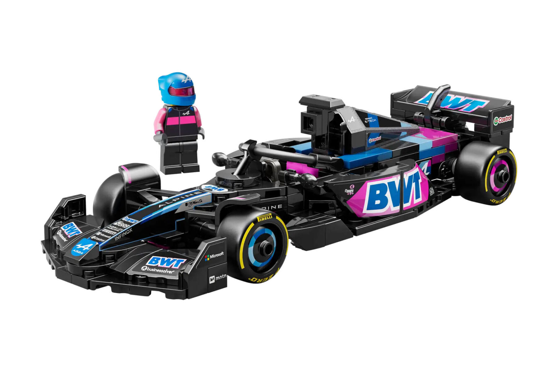 Lego - Alpine - Lego Speed Champion - F1 A524 Team Bwt Alpine - Season 2024 - Image 2