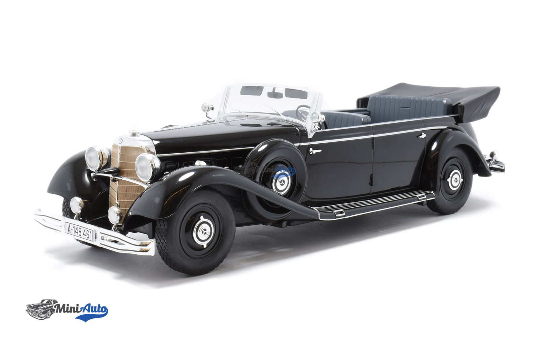 MCG18207---Mercedes-Benz-770-(W150)-Cabriolet-–-1938-–-Black_1 Mercedes-Benz 770 (W150) Cabriolet – 1938 – Black - Image 1
