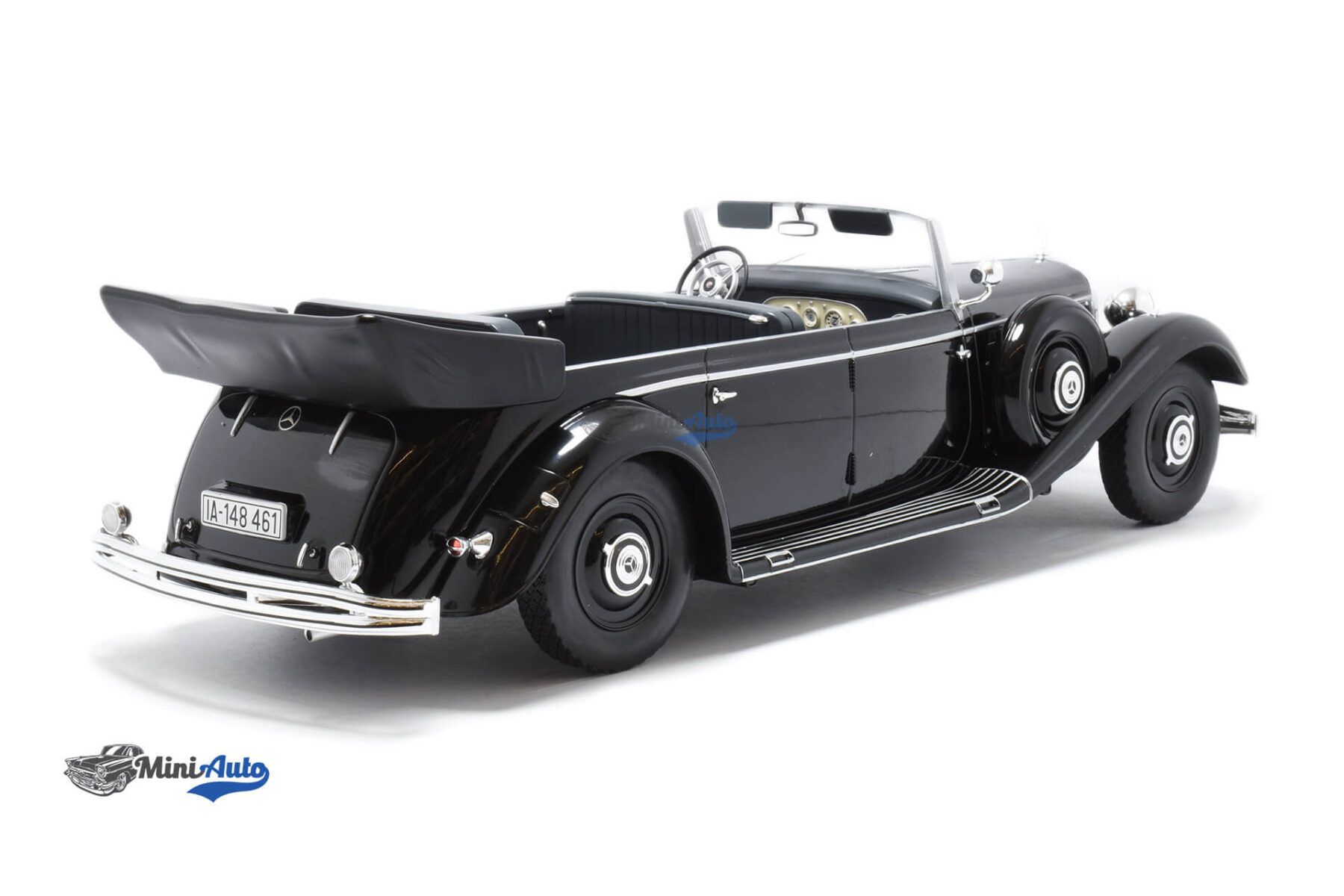 MCG18207---Mercedes-Benz-770-(W150)-Cabriolet-–-1938-–-Black_2 Mercedes-Benz 770 (W150) Cabriolet – 1938 – Black - Image 2