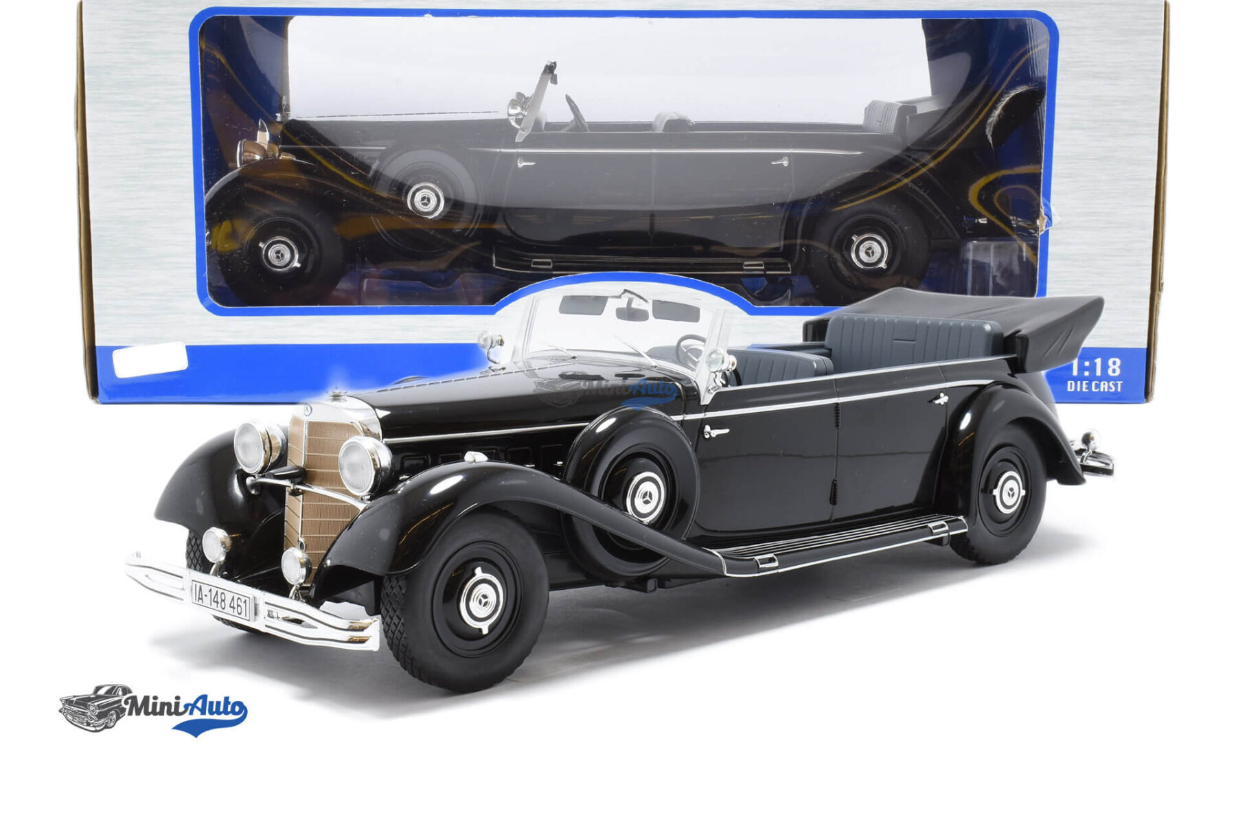 MCG18207---Mercedes-Benz-770-(W150)-Cabriolet-–-1938-–-Black_4 Mercedes-Benz 770 (W150) Cabriolet – 1938 – Black - Image 4