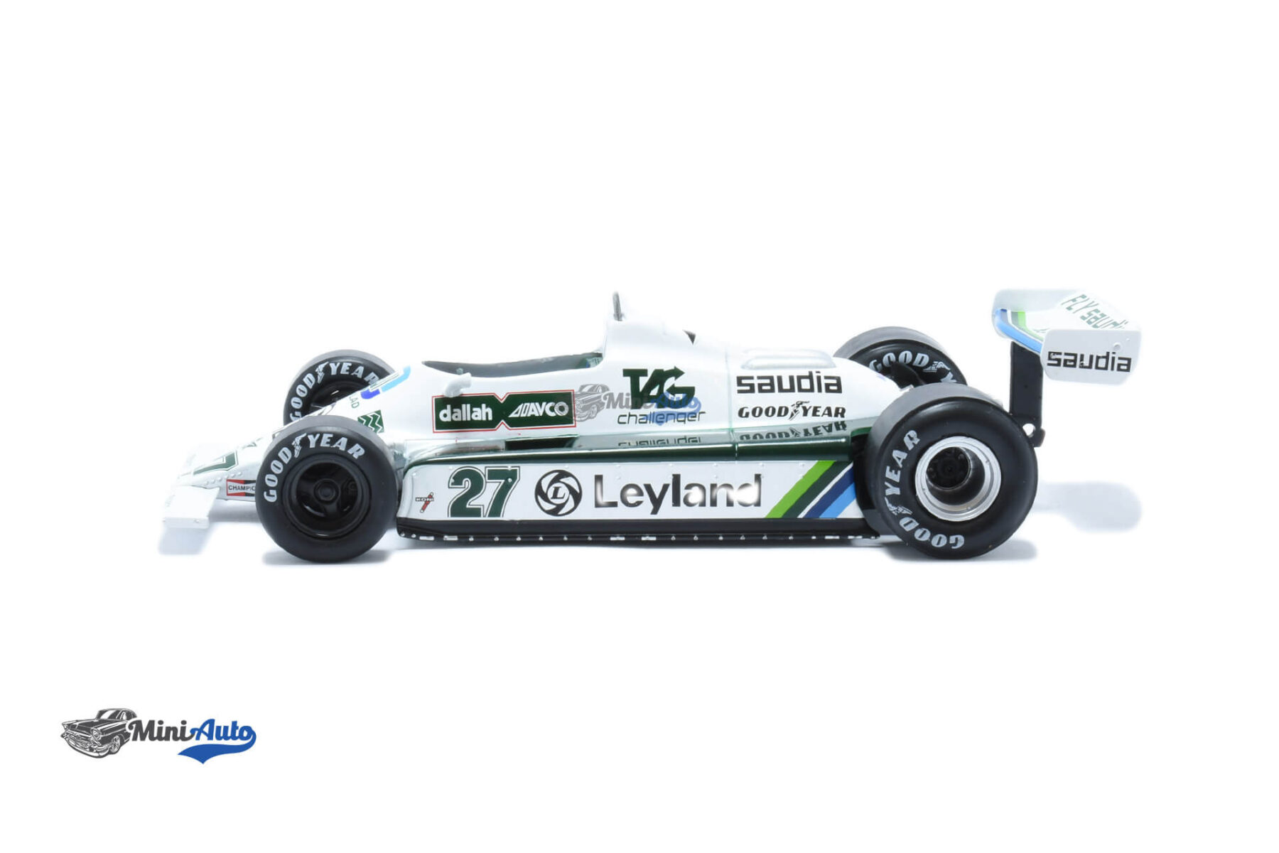 Williams FW07B N27 Alan Jones - 1980 - White/Green - Image 3