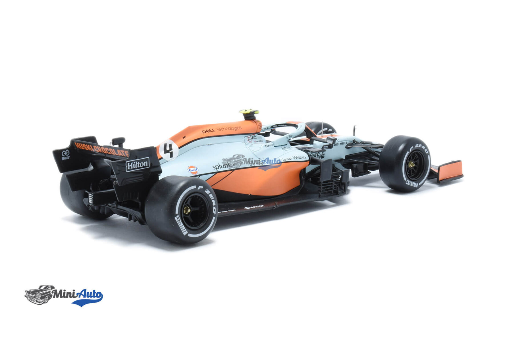 McLaren MCL35M Lando Noris N4 - 2021 - Orange/Blue - Image 2