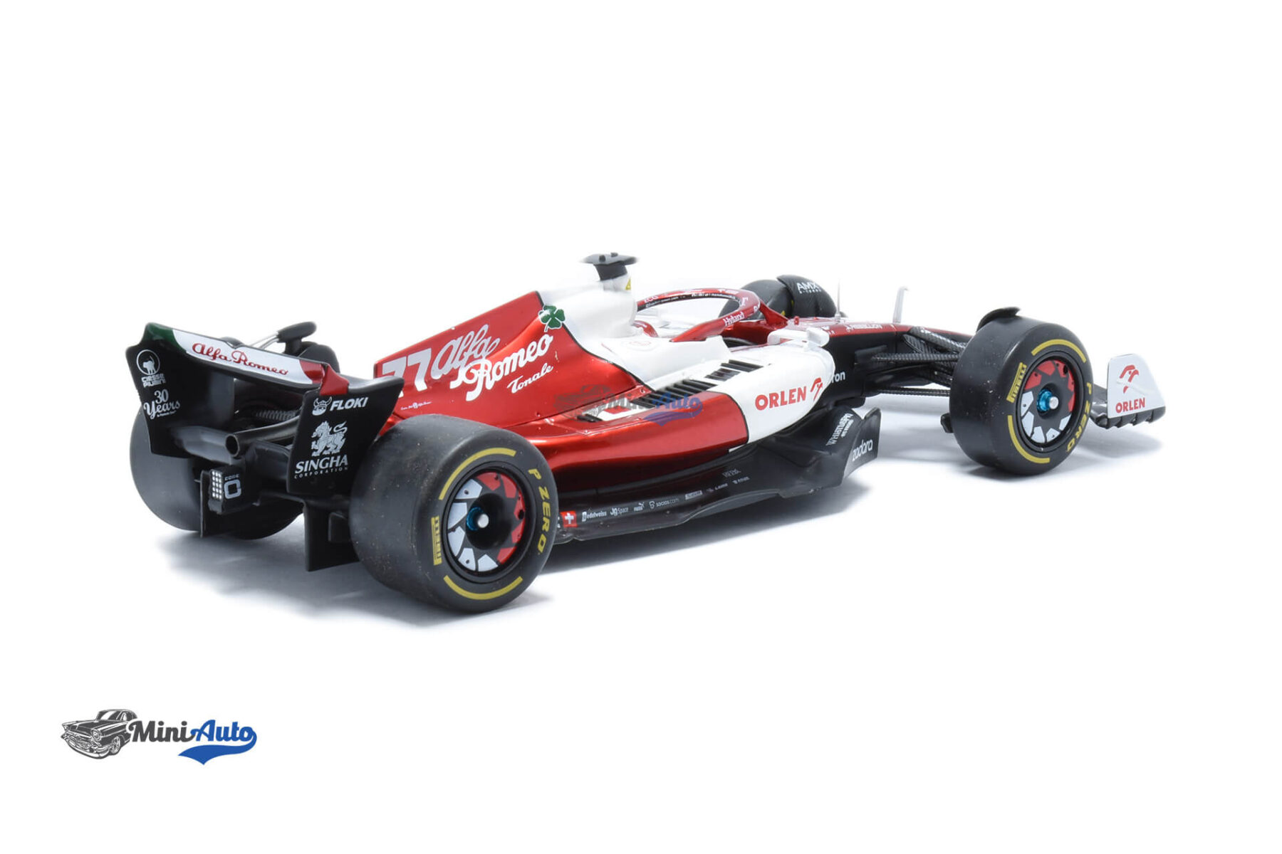 Alfa Romeo C42 Valtteri Bottas N77 - 2022 - Red - Image 2