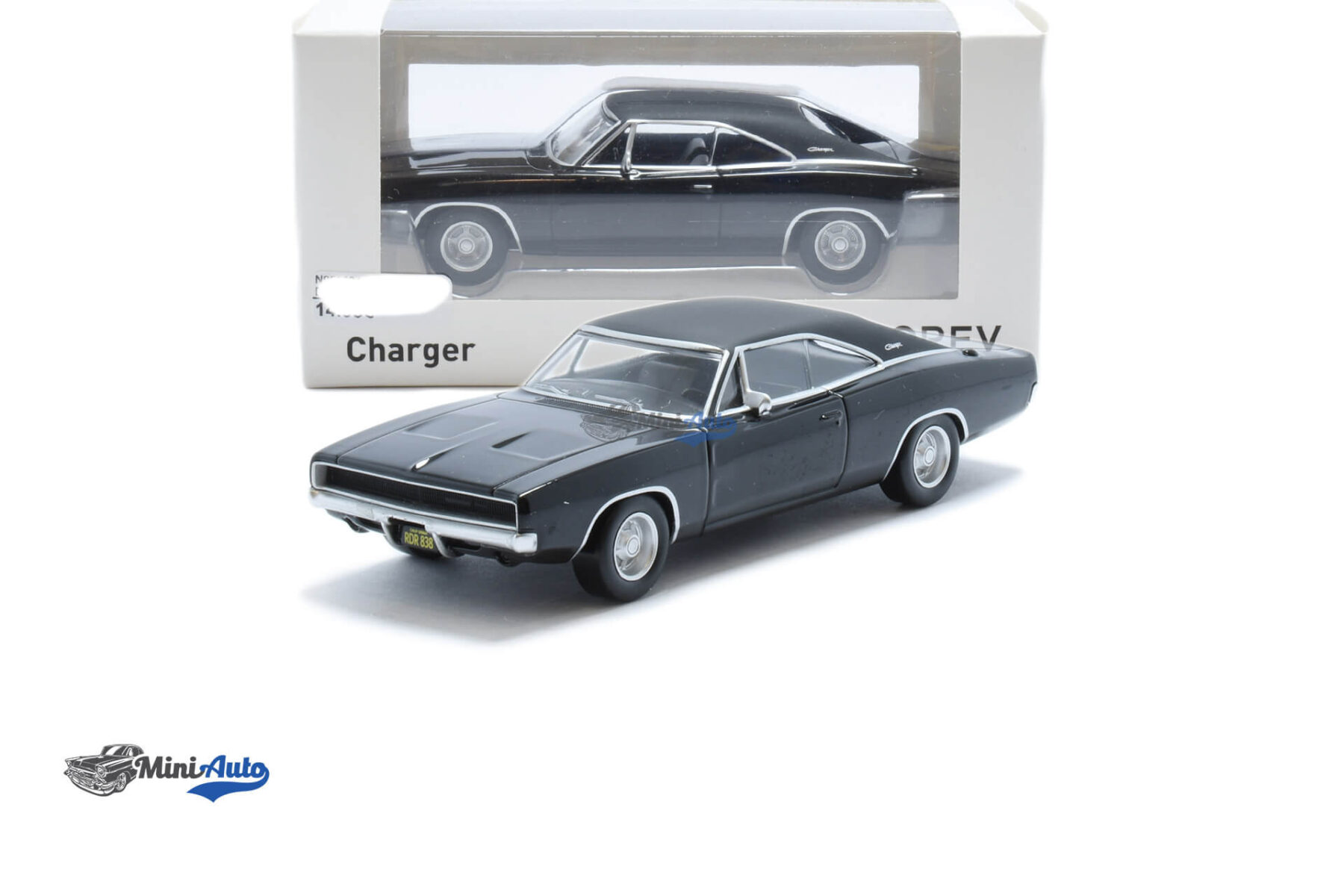 Dodge Charger - 1968 - Black - Image 4