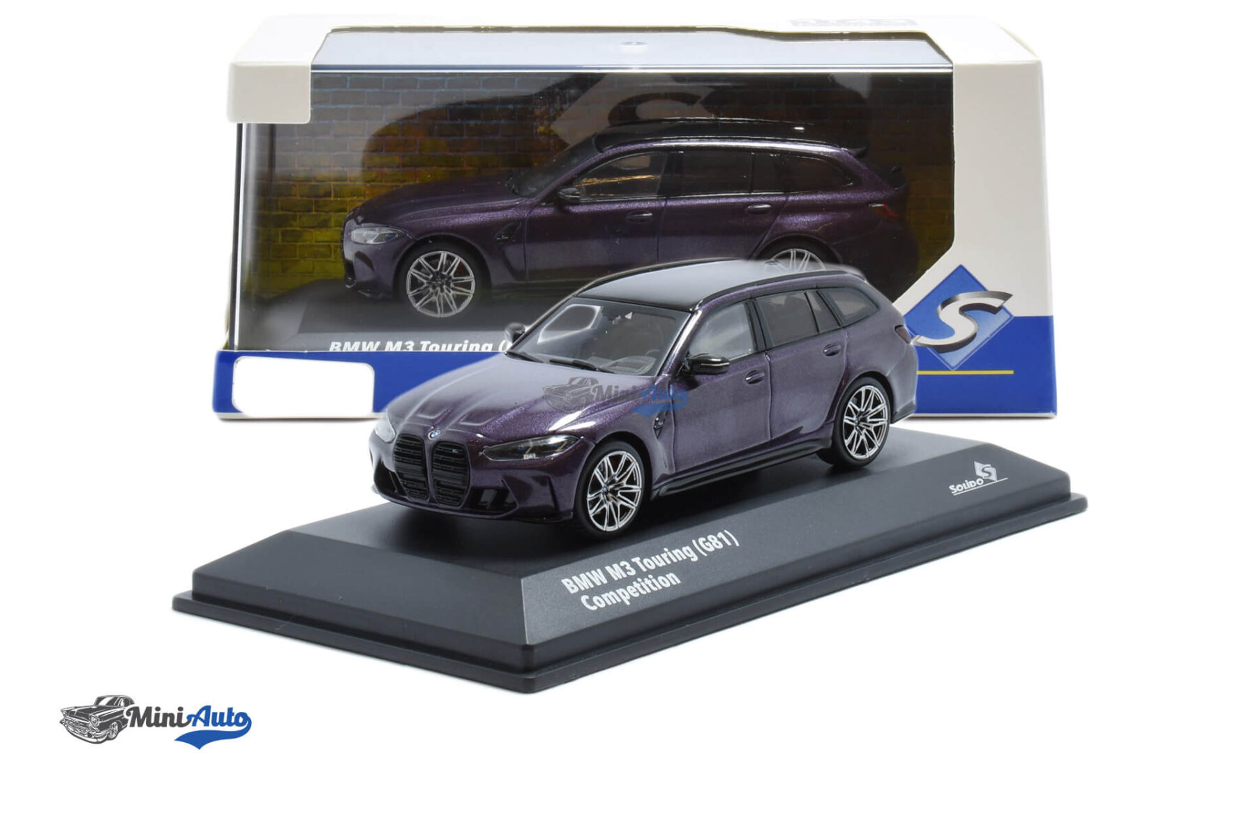 BMW M3 G81 Competition - 2023 - Purple - Image 4